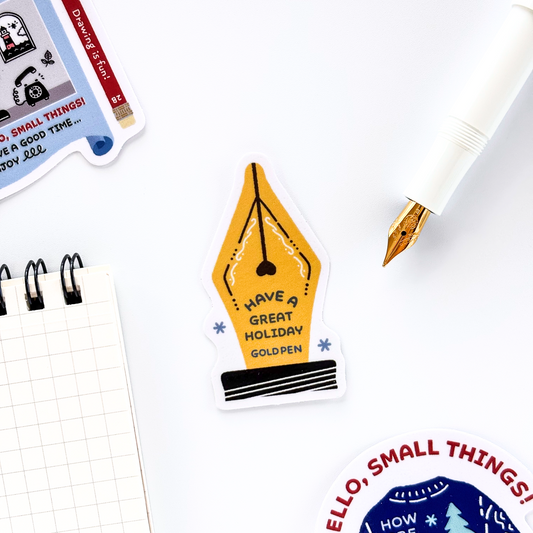 [Limited Edition] eric / Vinyl Sticker - Fountain Pen