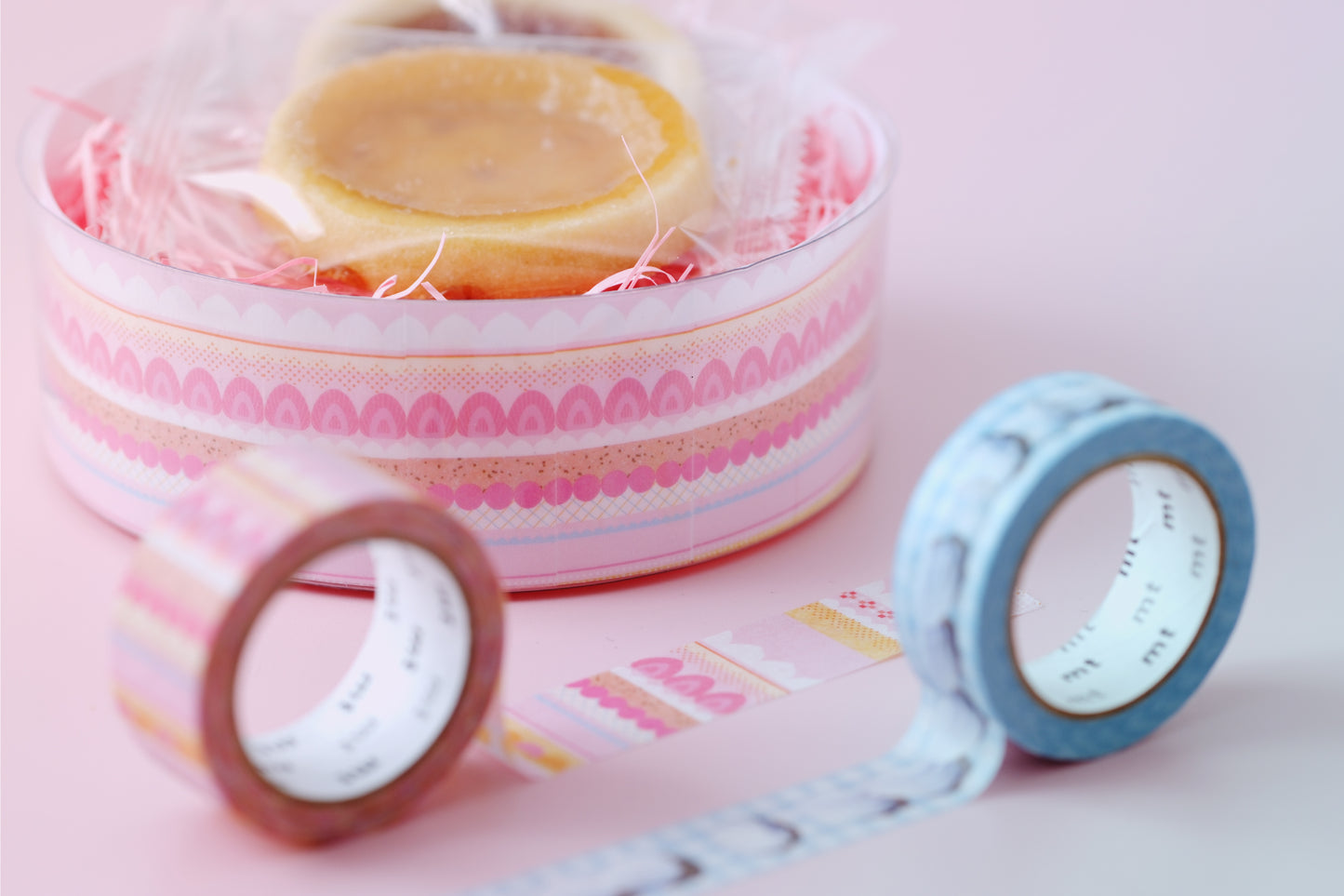 mt ex Washi Tape - Whipped Cream Line
