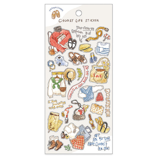 Choosy Life Stickers - Clothes