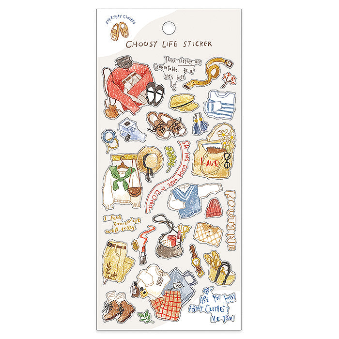 Choosy Life Stickers - Clothes