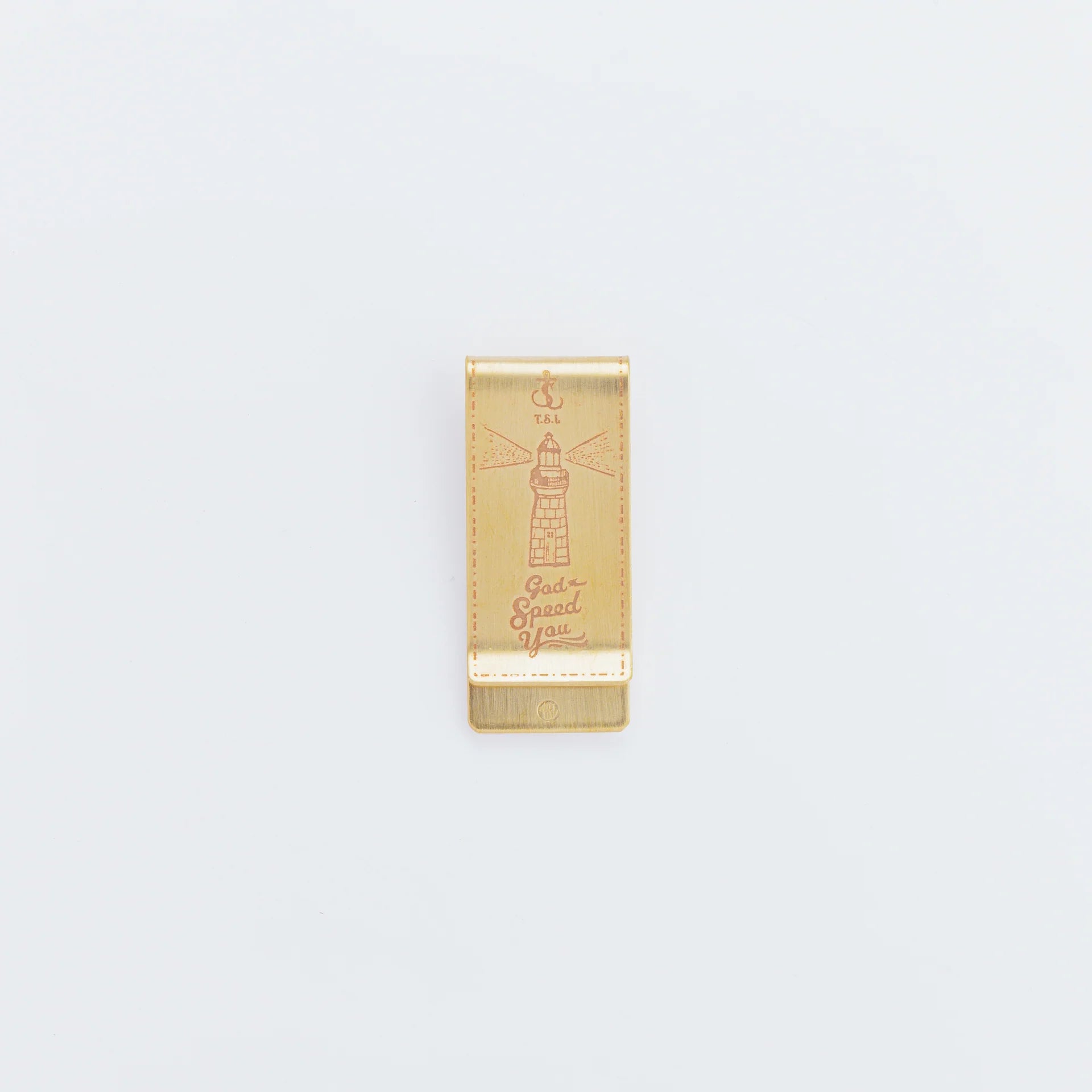 The Superior Labor / Lighthouse Money Brass Clip