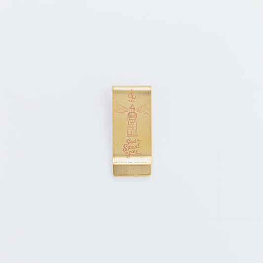 The Superior Labor / Lighthouse Money Brass Clip