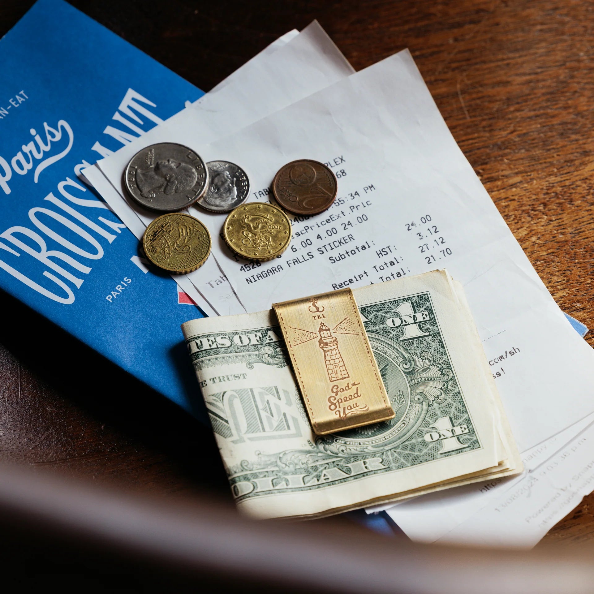 The Superior Labor / Lighthouse Money Brass Clip