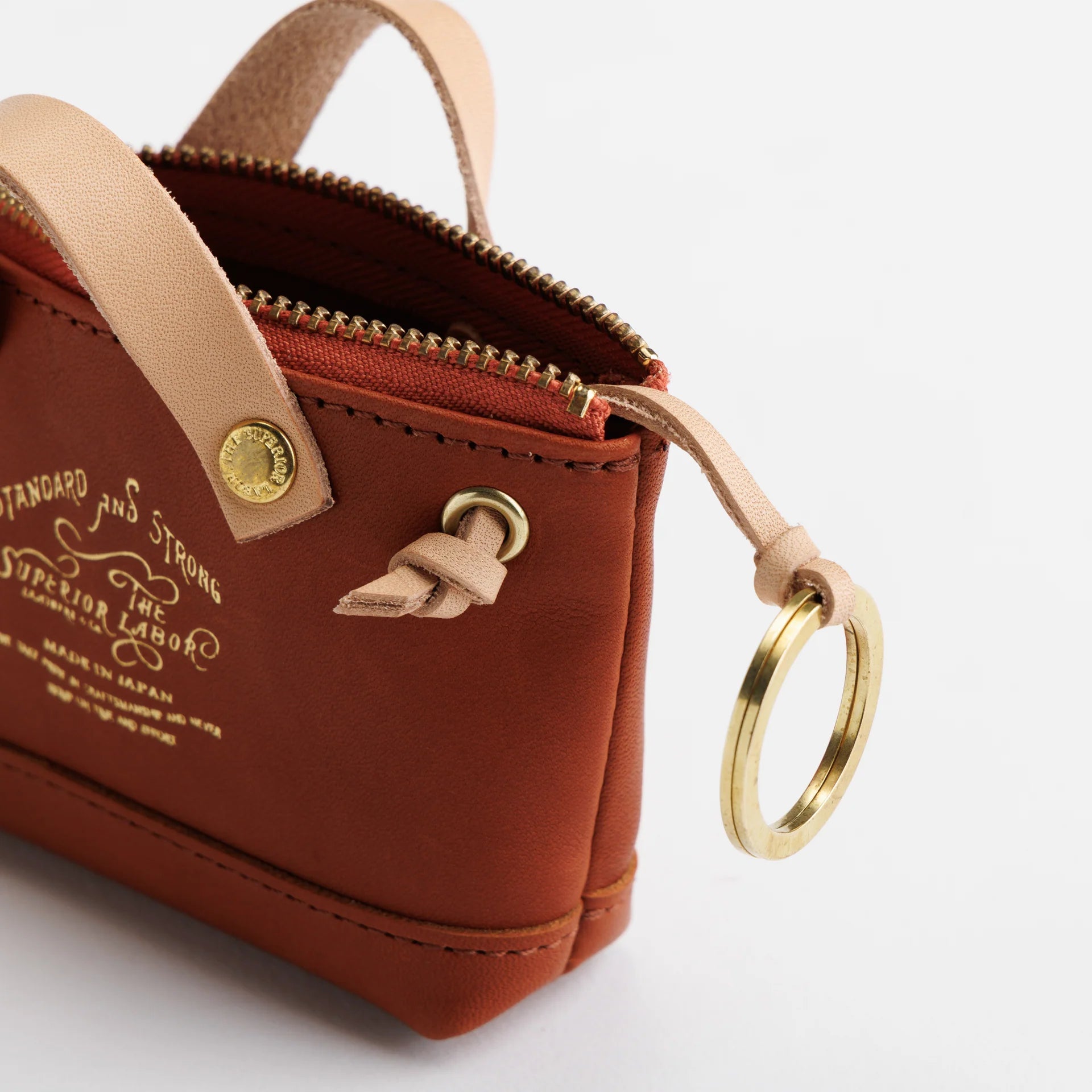 THE SUPERIOR LABOR / all leather engineer key case【３色展開】