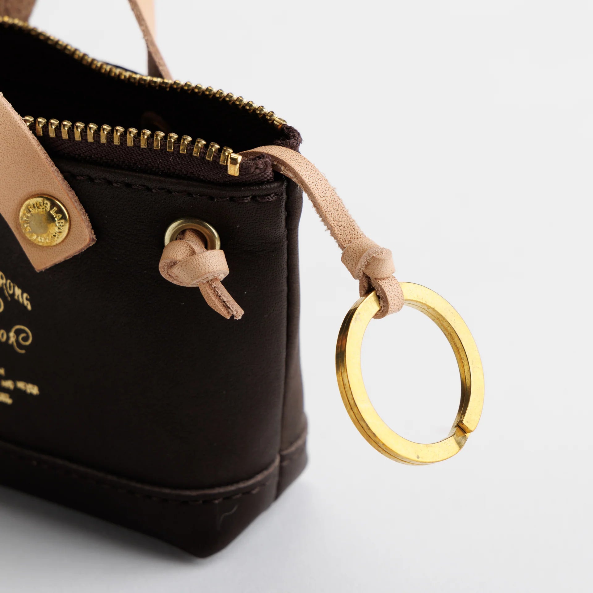 THE SUPERIOR LABOR / all leather engineer key case【３色展開】