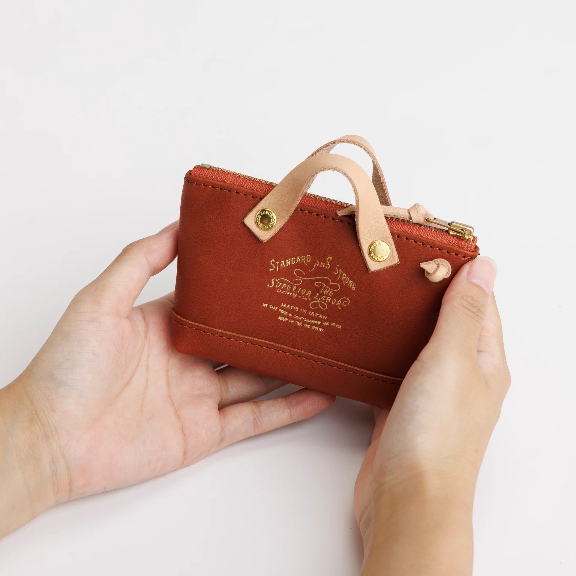 THE SUPERIOR LABOR / all leather engineer key case【３色展開】