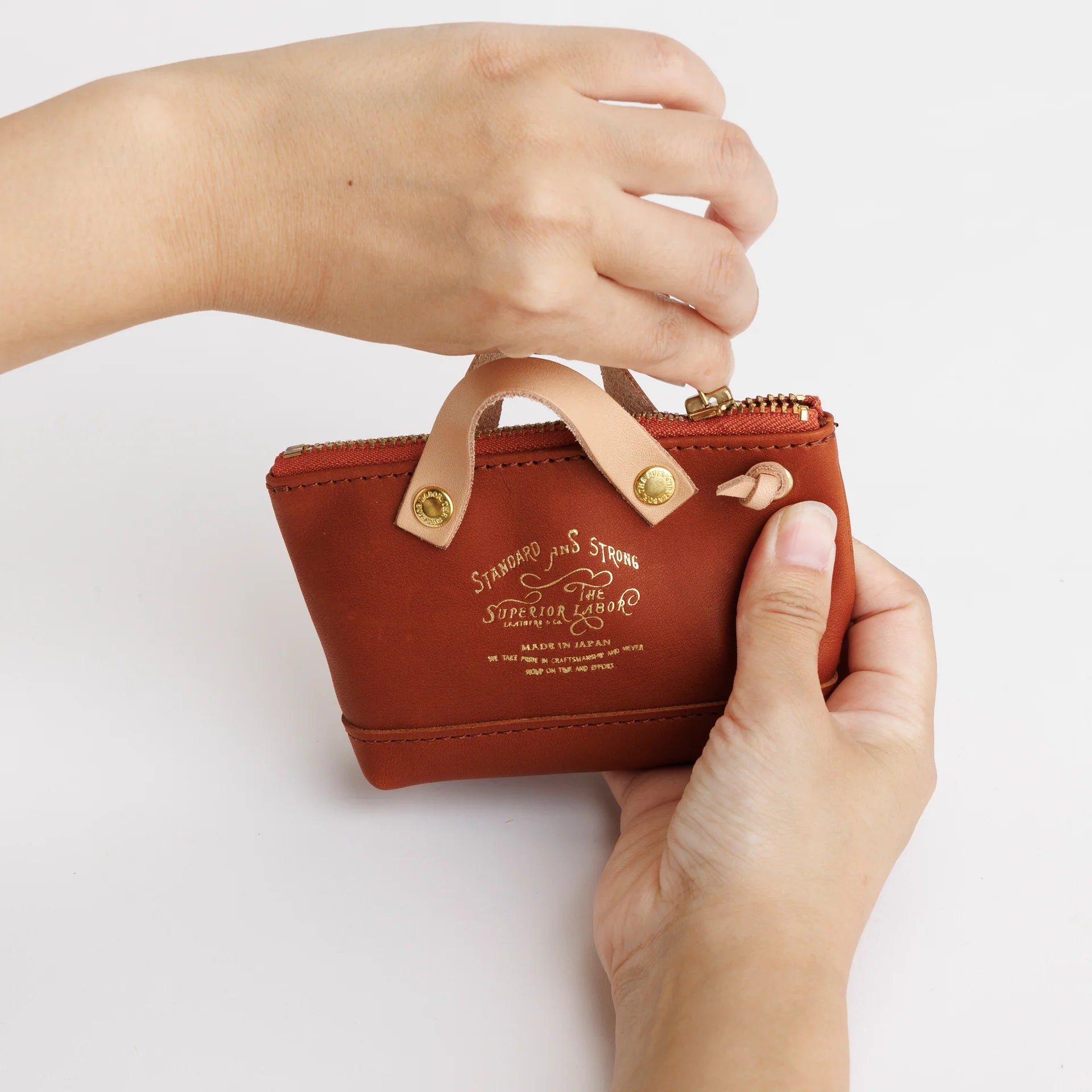 THE SUPERIOR LABOR / all leather engineer key case【３色展開】