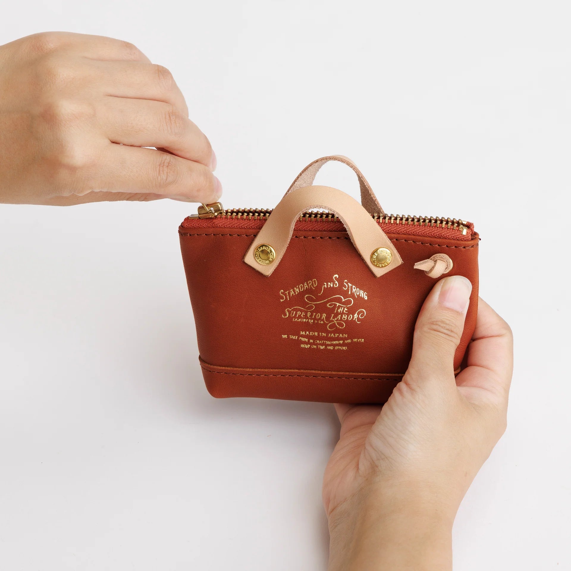 THE SUPERIOR LABOR / all leather engineer key case【３色展開】