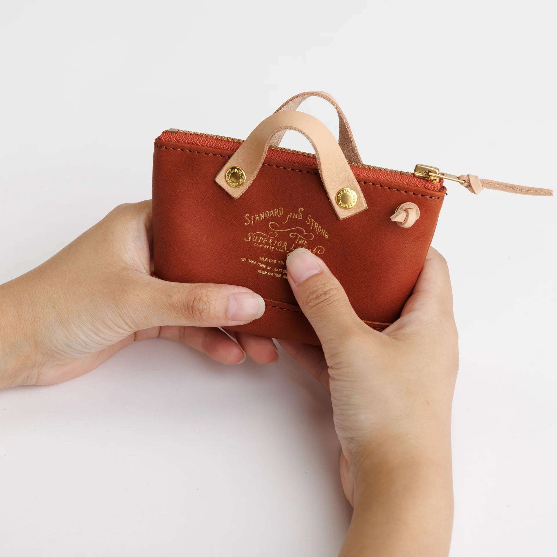 THE SUPERIOR LABOR / all leather engineer key case【３色展開】