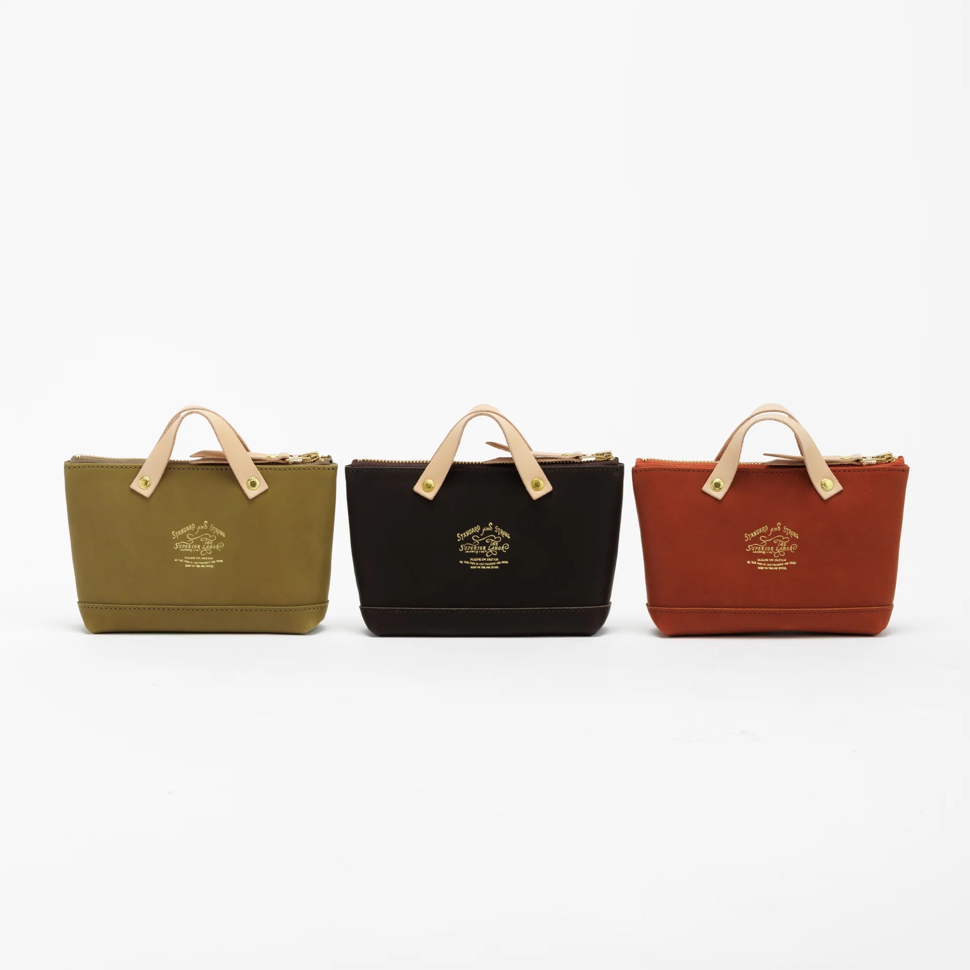 THE SUPERIOR LABOR / all leather engineer pouch【３色展開】