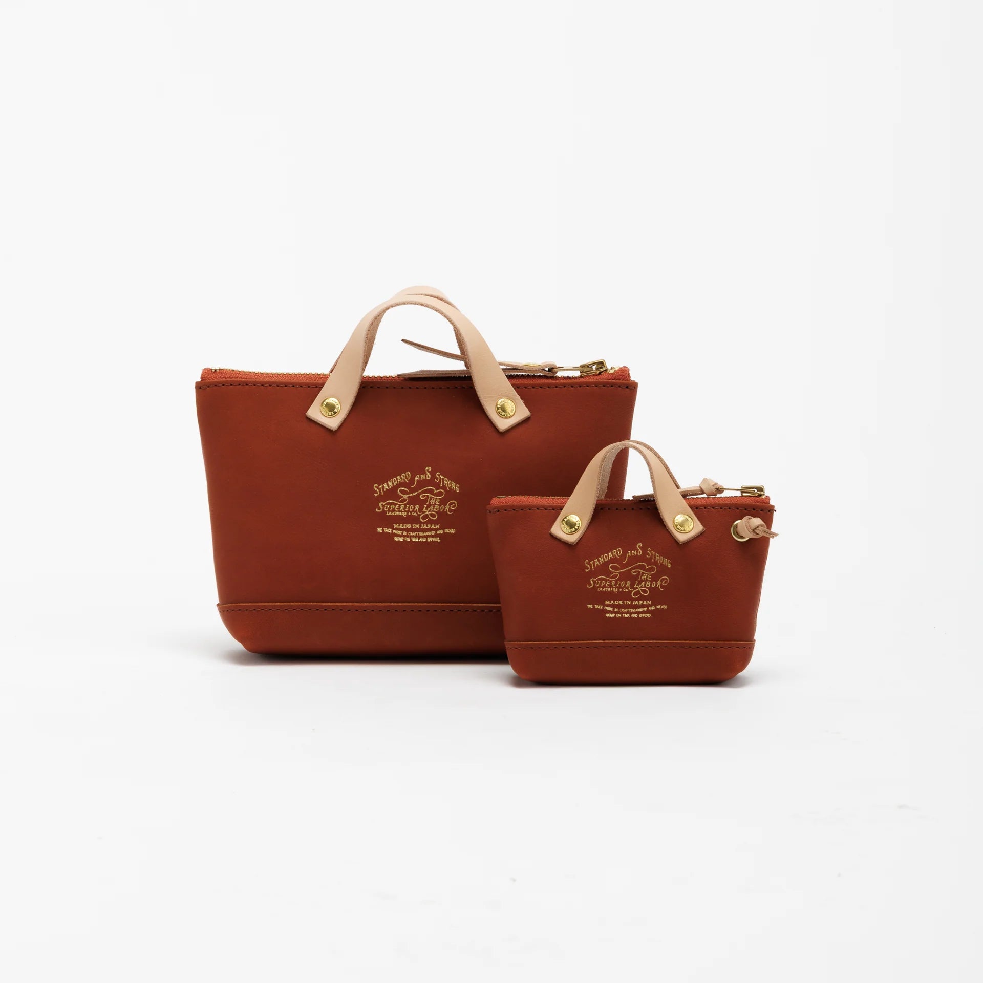 THE SUPERIOR LABOR / all leather engineer pouch【３色展開】