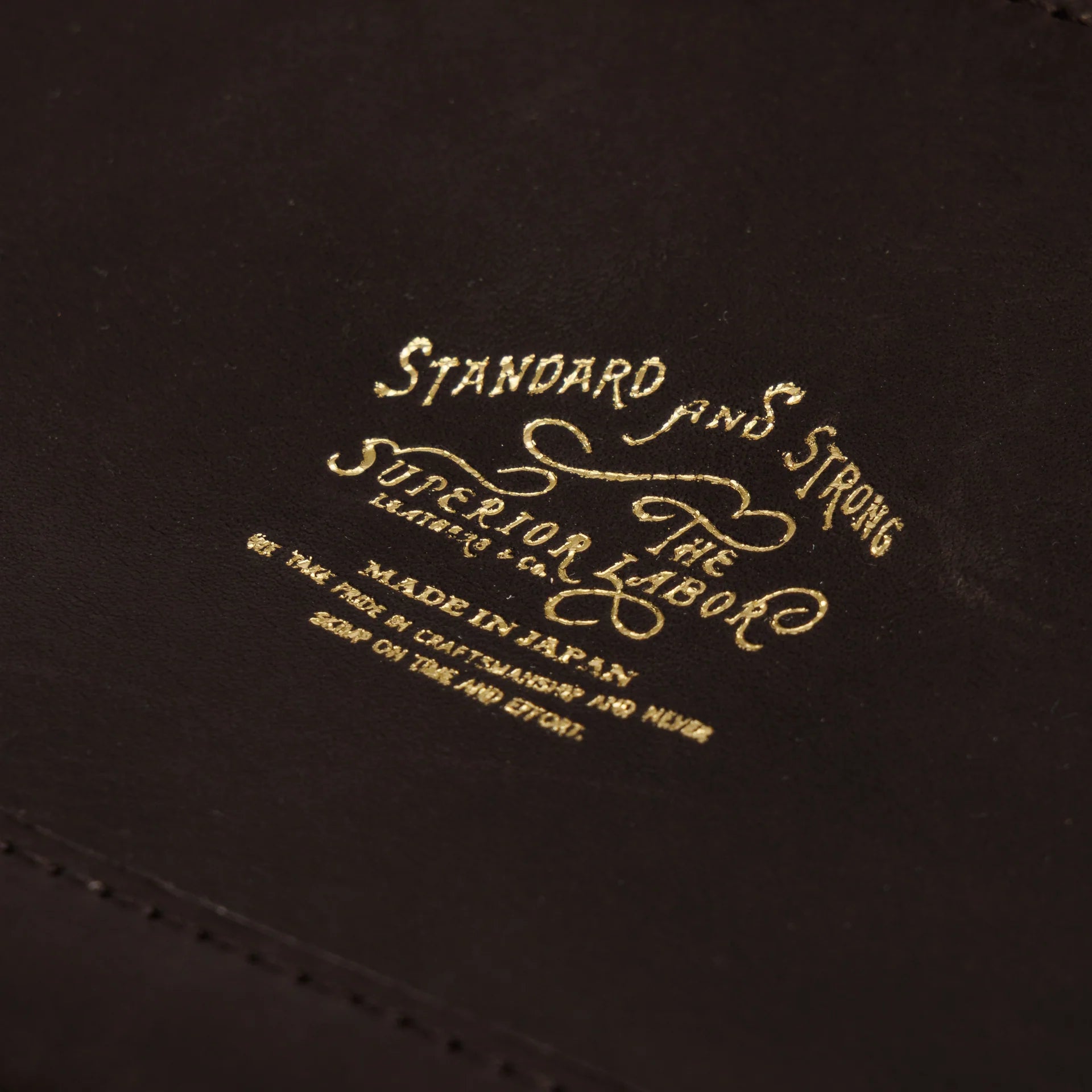 THE SUPERIOR LABOR / all leather engineer pouch【３色展開】