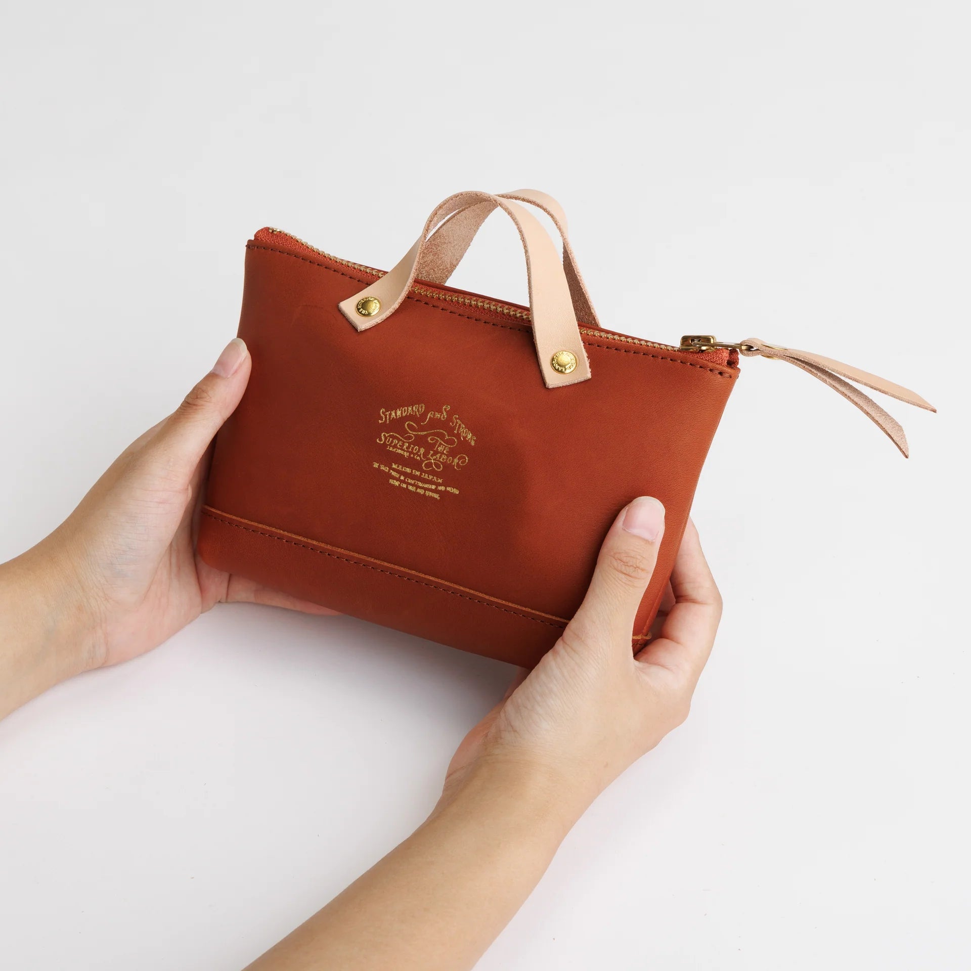 THE SUPERIOR LABOR / all leather engineer pouch【３色展開】