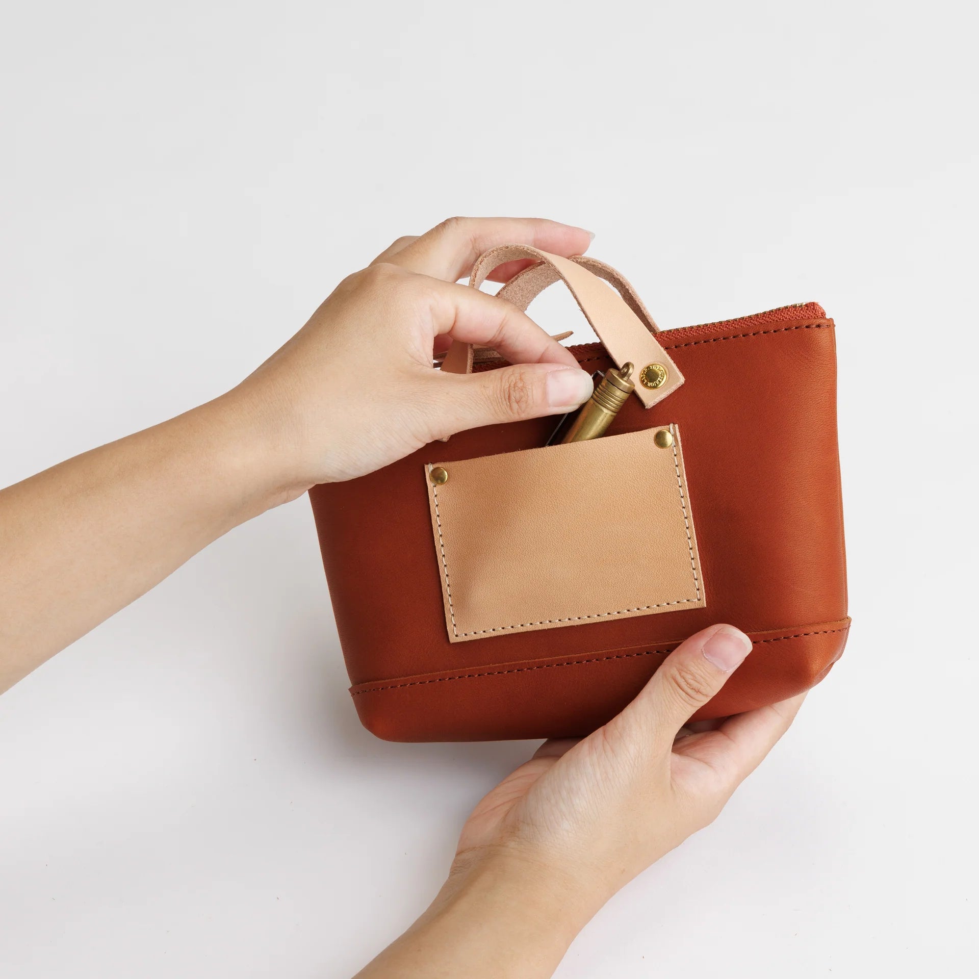 THE SUPERIOR LABOR / all leather engineer pouch【３色展開】