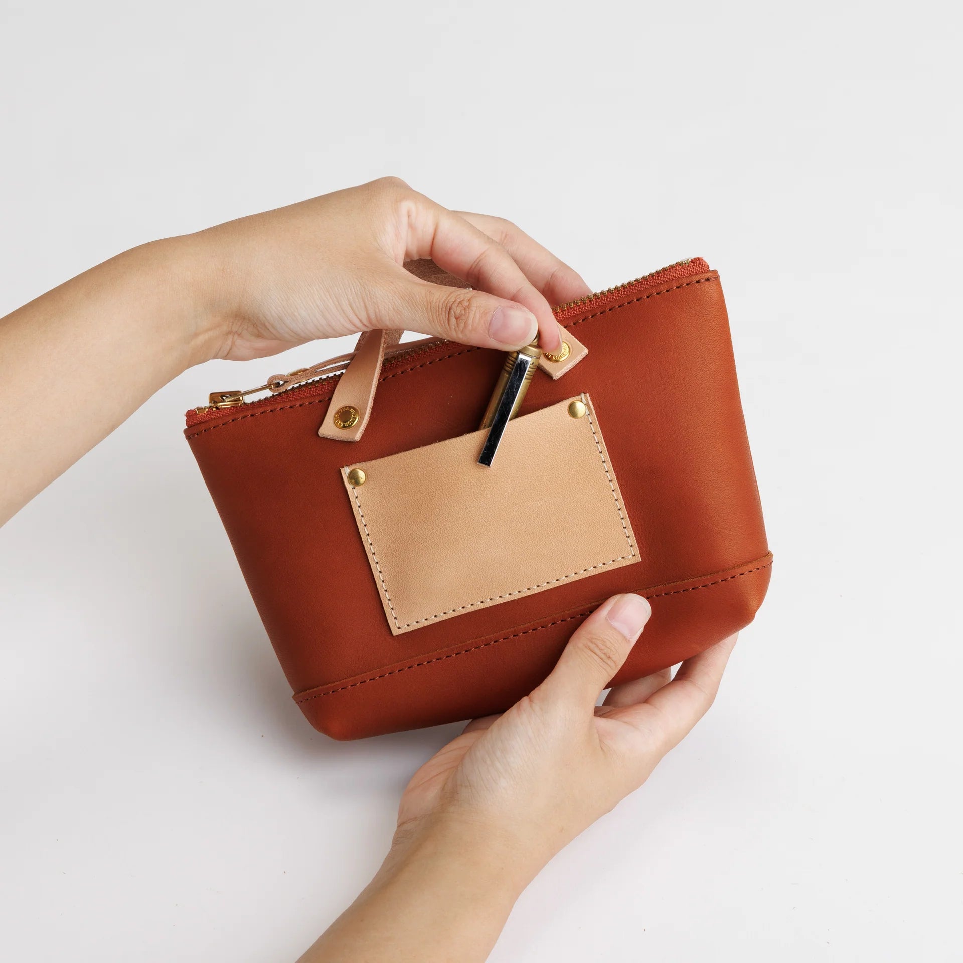 THE SUPERIOR LABOR / all leather engineer pouch【３色展開】