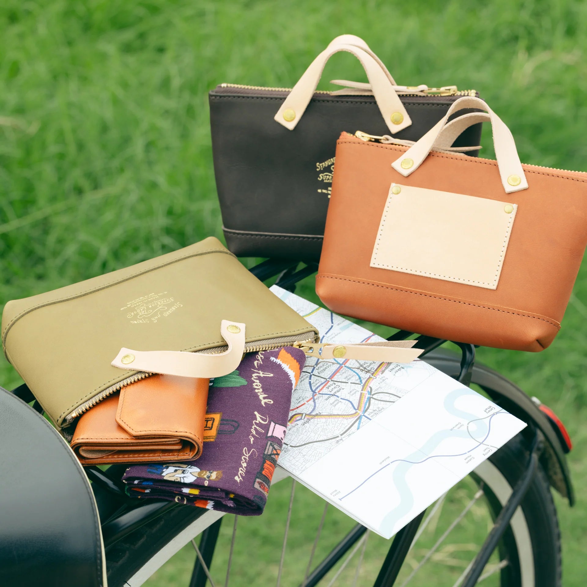 THE SUPERIOR LABOR / all leather engineer pouch【３色展開】