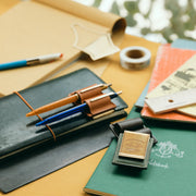The Superior Labor / clip pen holder (pull-up leather)