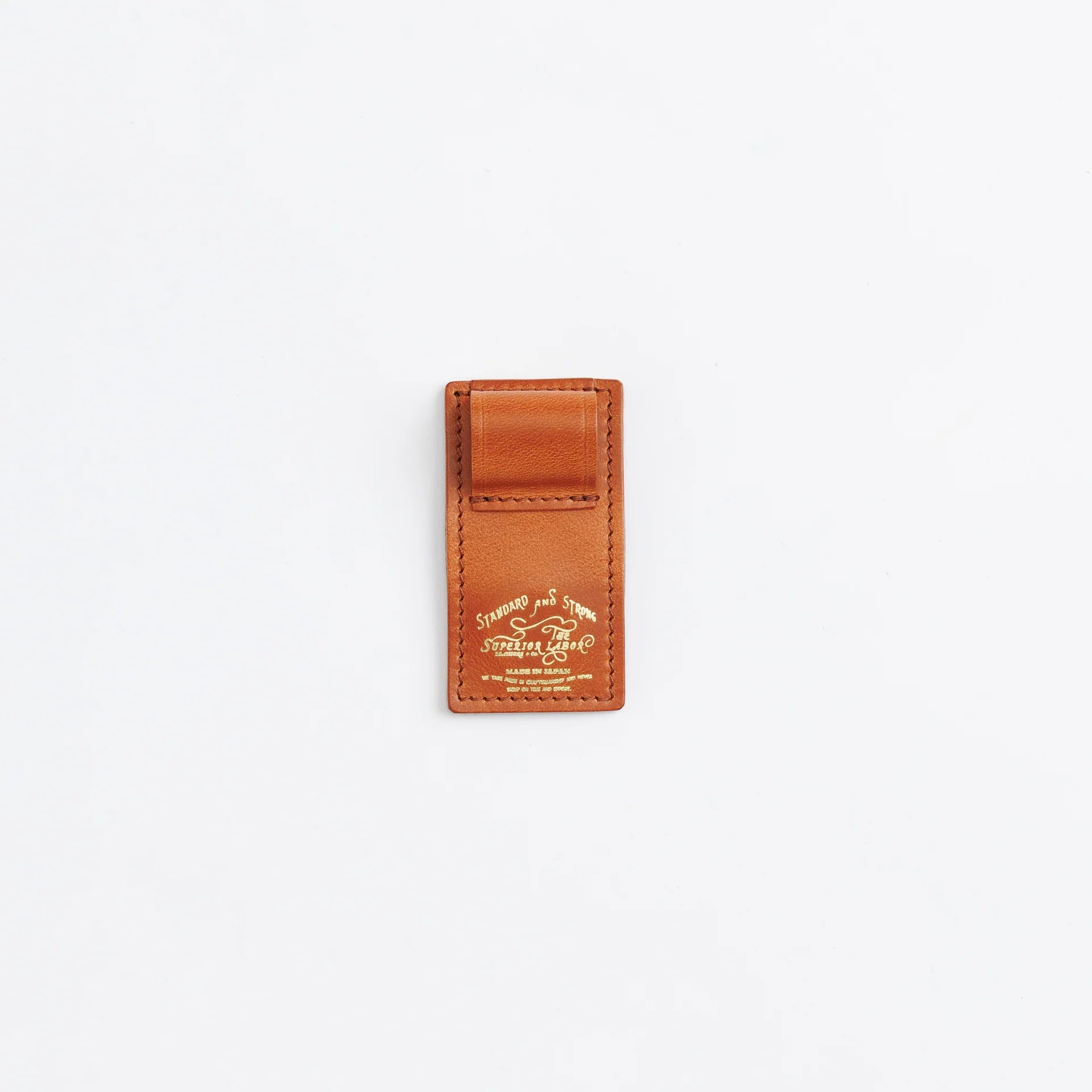 The Superior Labor / magnet pen clip (pull-up leather)