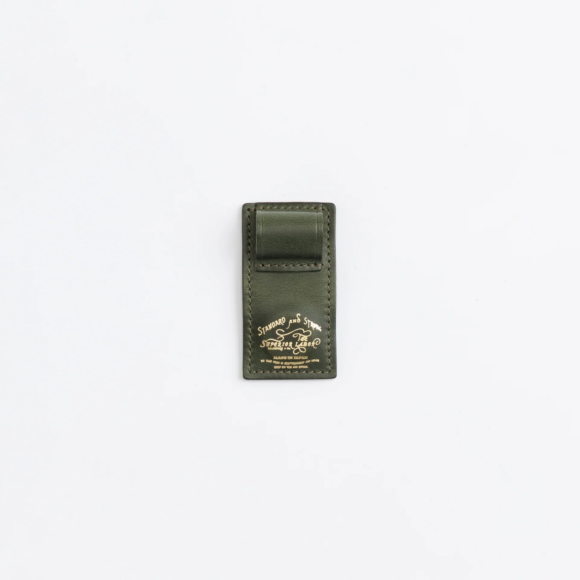 The Superior Labor / magnet pen clip (pull-up leather)