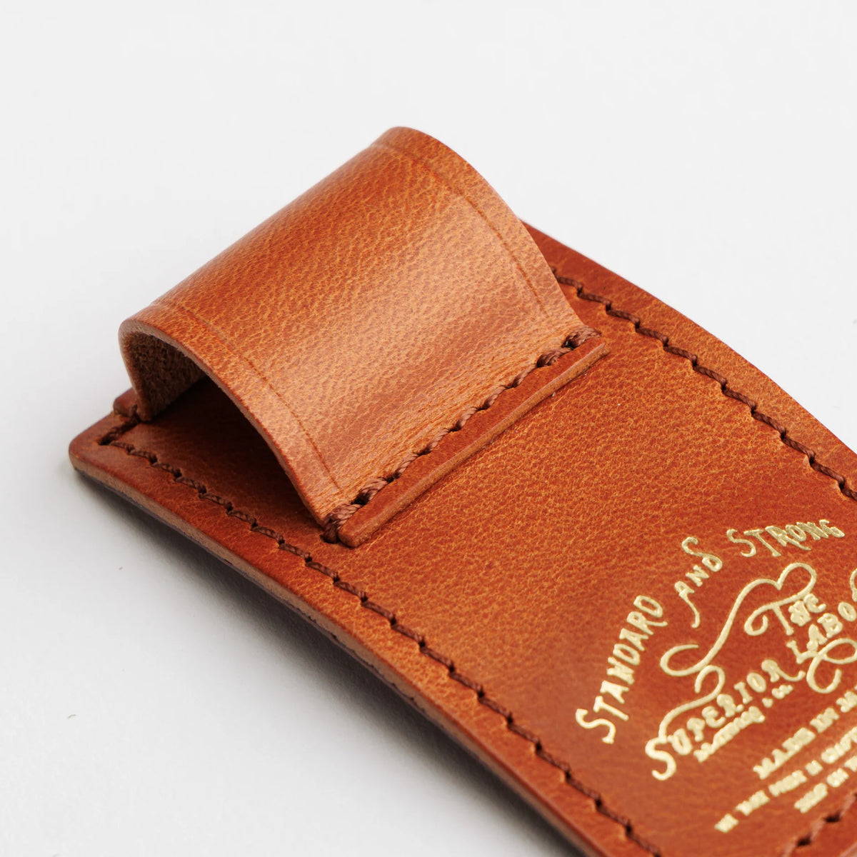 The Superior Labor / magnet pen clip (pull-up leather)