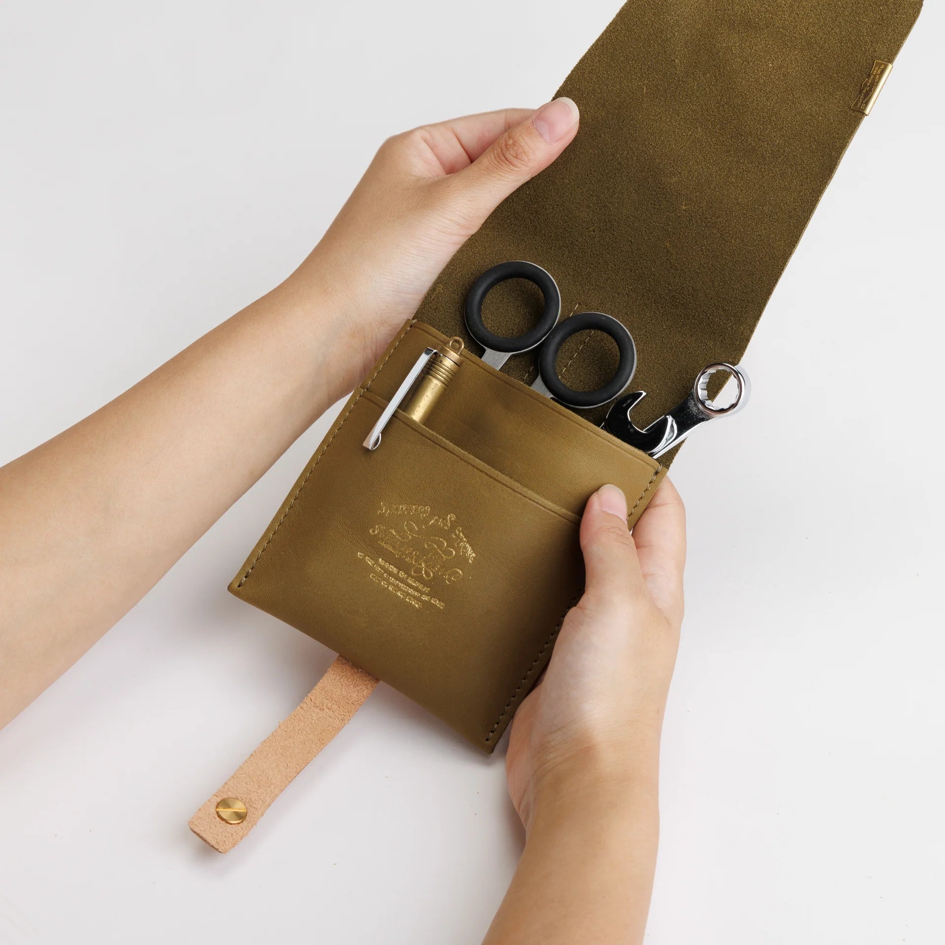 THE SUPERIOR LABOR / leather tool holder/glove leather【３色展開】