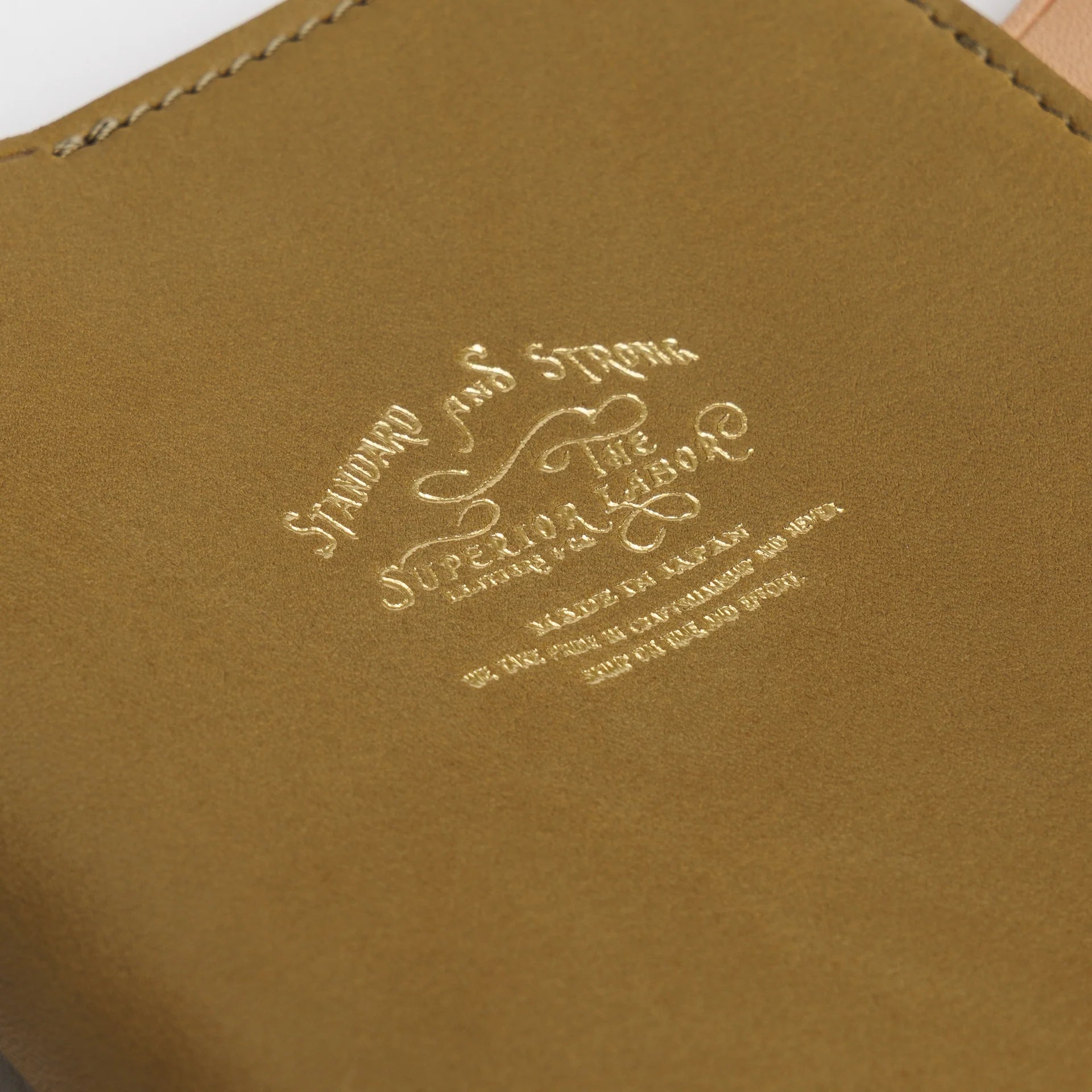 The Superior Labor / A6 note keeper (glove leather)