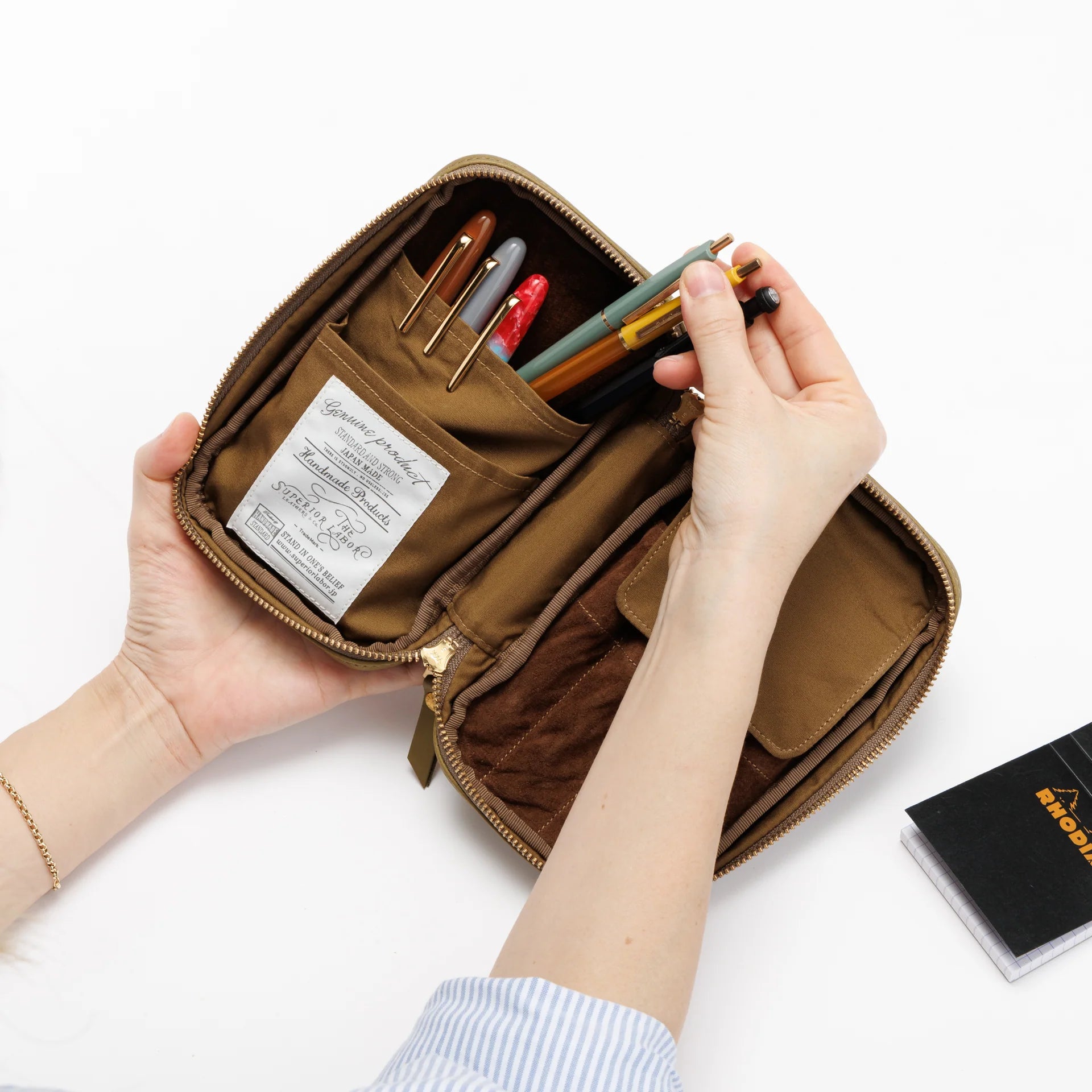 The Superior Labor / writer's leather case