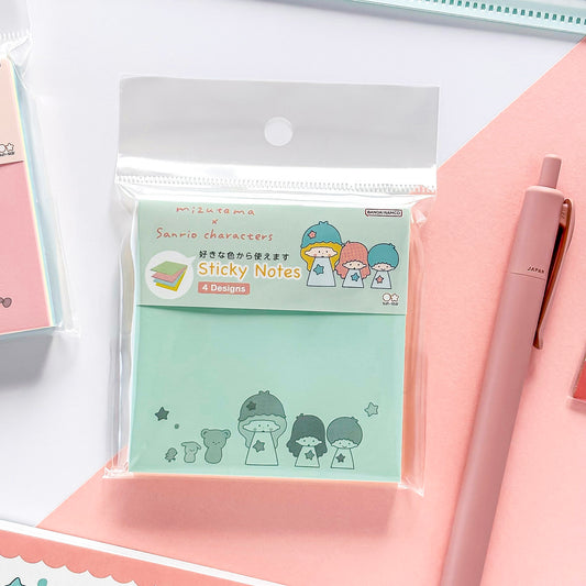 Limited Edition Sticky Notes - mizutama x Sanrio Characters