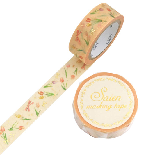 Shiny Washi Tape - Tulip