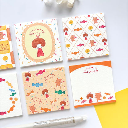 mizutama Limited Edition Petit Origami Memo Pad - Sweet Candies (120 sheets)