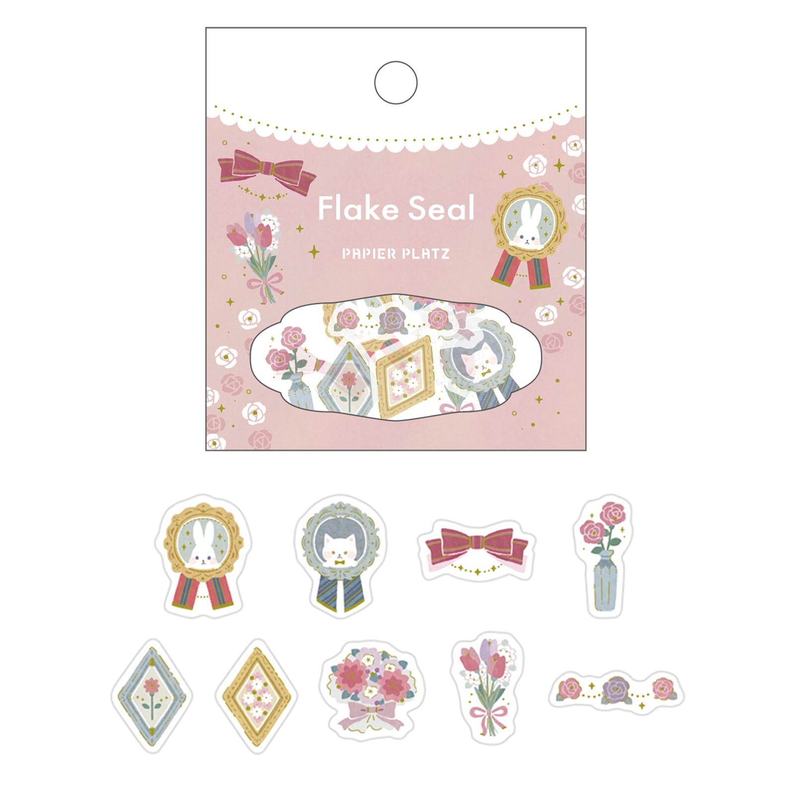 Papier Platz / Flake Stickers - Sweet Animals