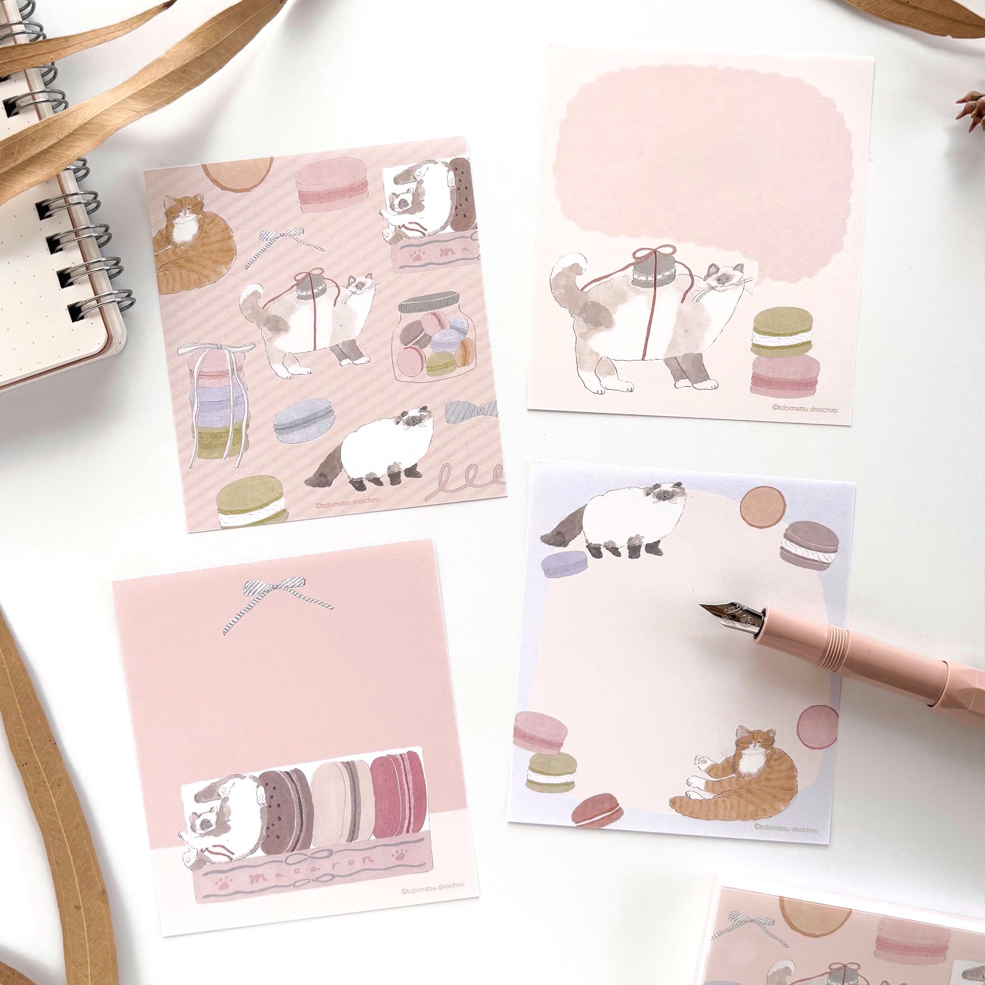 [Limited Edition] Shoichiro Tobimatsu / Memo Pad - Macaron
