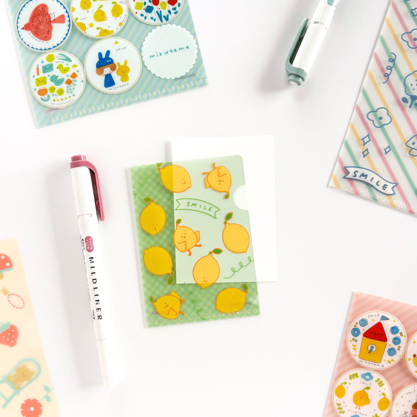 mizutama / Limited Edition / Clear Folder Set (Set of 3)