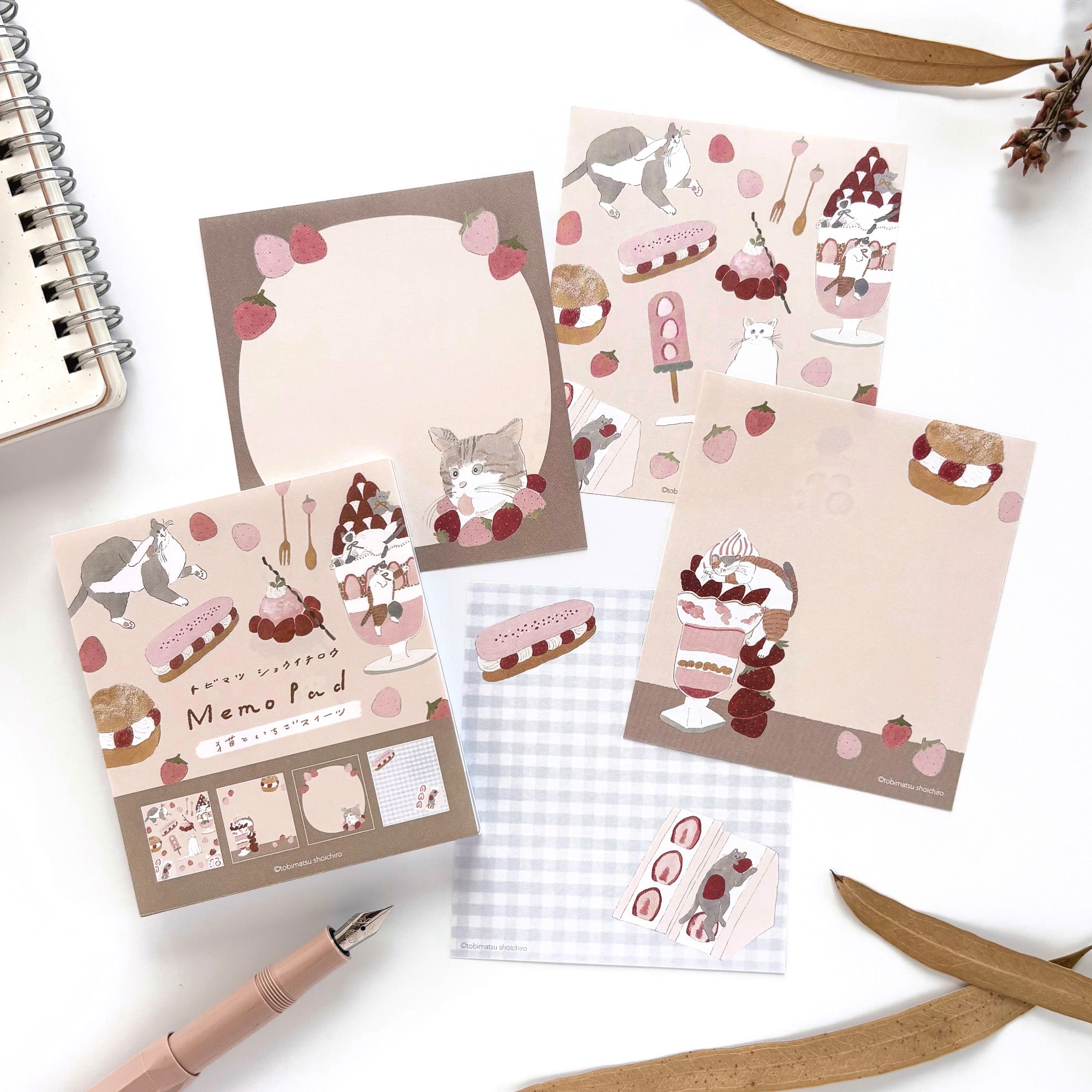 [Limited Edition] Shoichiro Tobimatsu / Memo Pad - Sweets