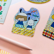 mizutama / Limited Edition / Vinyl Hologram Sticker - Pochacco