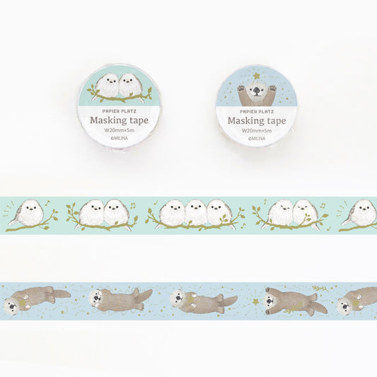 MILINA Washi Tape - Happy Animals