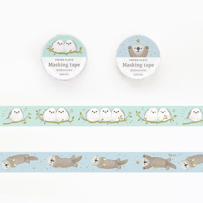 MILINA Washi Tape - Happy Animals