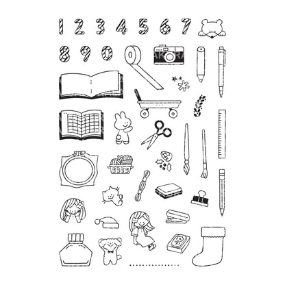 Igloo Dining 365 Clear Stamps - My 12 Days of Christmas (4" x 6")