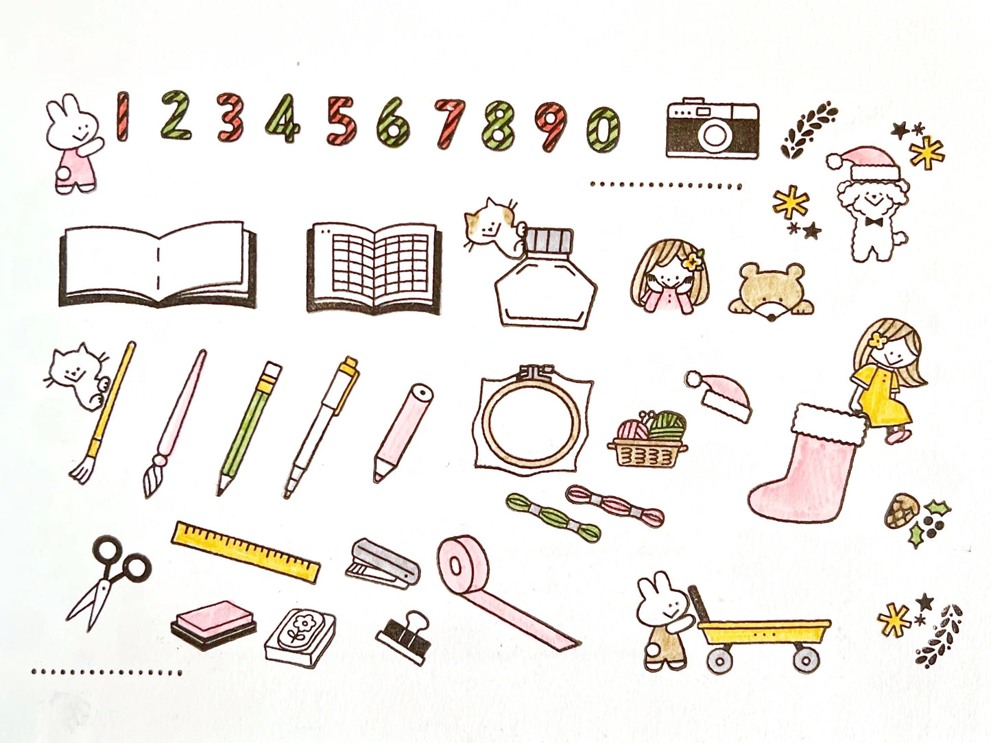 Igloo Dining 365 Clear Stamps - My 12 Days of Christmas (4" x 6")