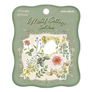 Collage Flake Stickers - Botanical