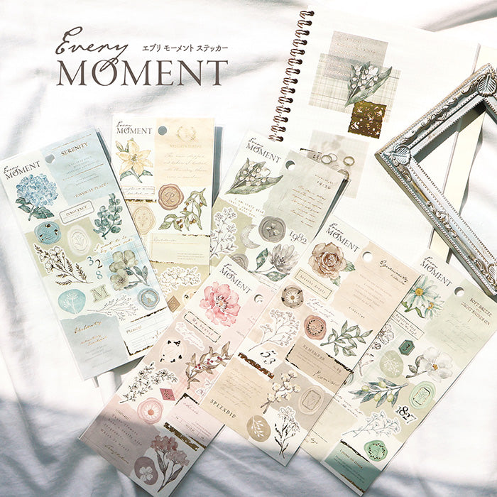 Every Moment Stickers - Gray