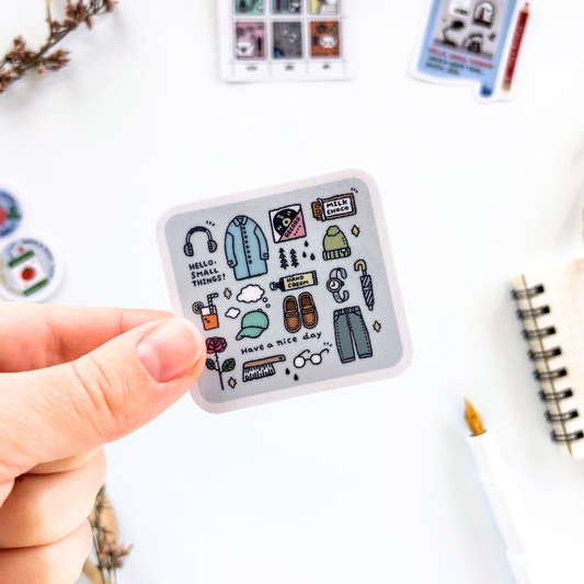 [Limited Edition] eric / Vinyl Sticker - Have a nice day