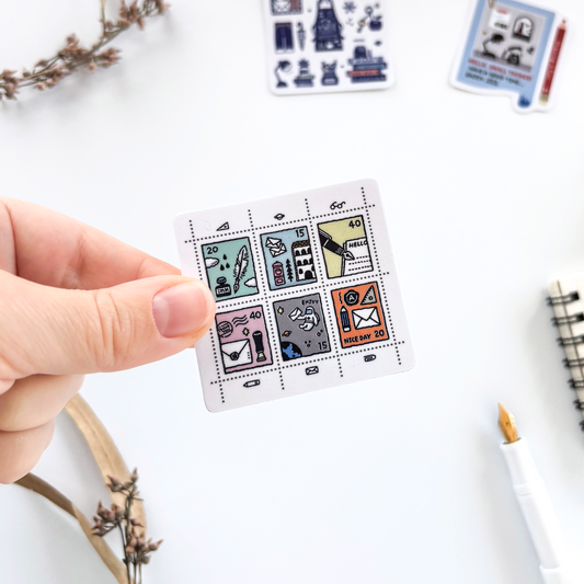 [Limited Edition] eric / Vinyl Sticker - Stamps