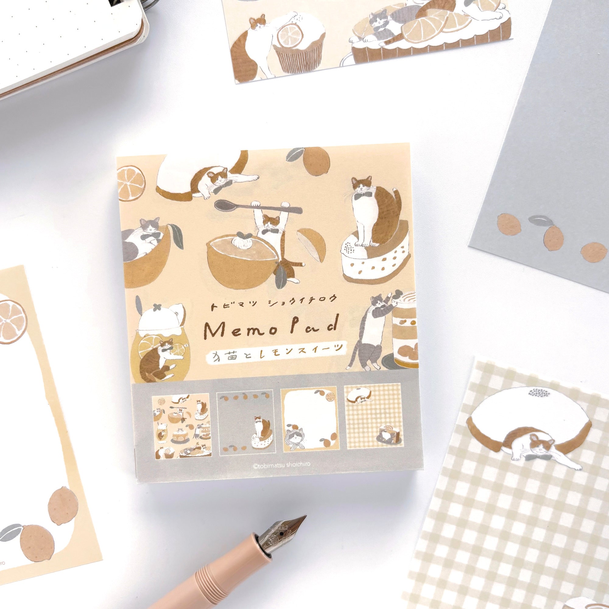 [Limited Edition] Shoichiro Tobimatsu / Memo Pad - Lemon Sweets