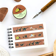 Rei Kurahashi / Clear Tape - Friends (brown)