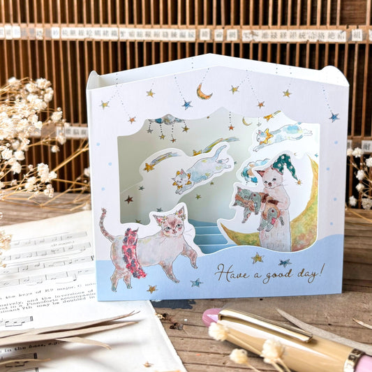 Tocorocomugi / Greeting Card - Starry Night
