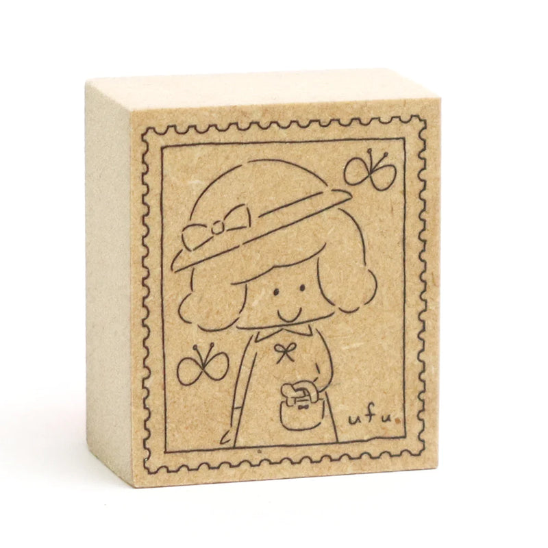 Rubber Stamp - Girl Stamp