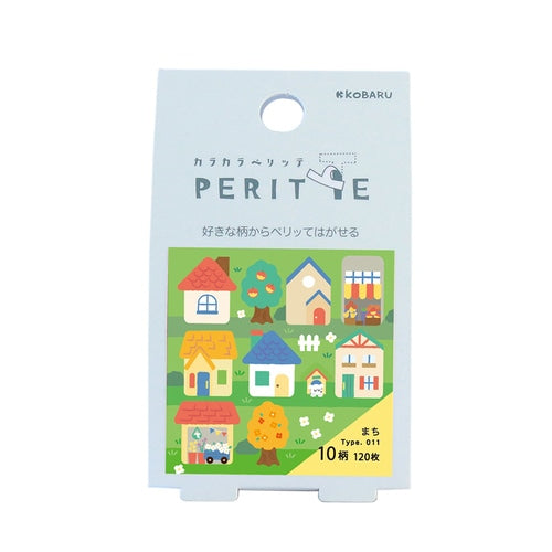 Kobaru / Peritte Sticker Roll - Town