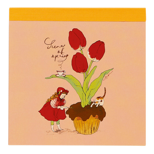 Rei Kurahashi / Memo Pad - Flowers