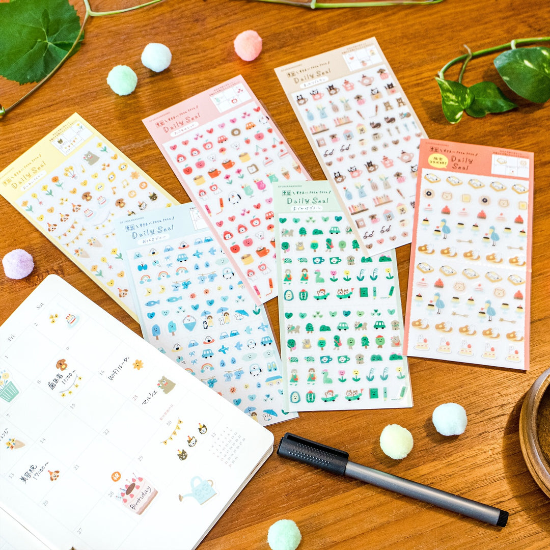 Planner Stickers - Petit Team Green